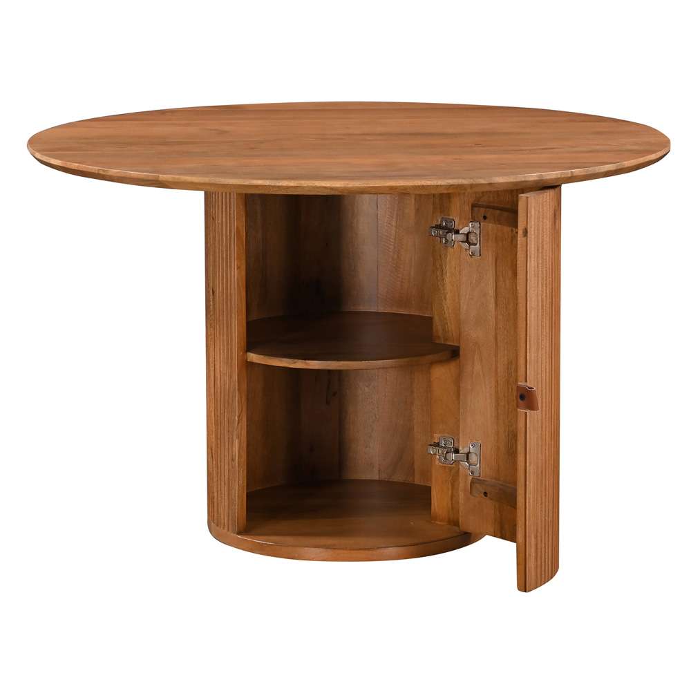 Primo International - Margot 47 in. Wood Round Dining Table with Storage - 68260 veiw 3