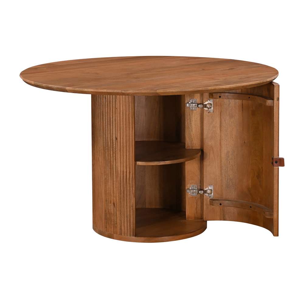 Primo International - Margot 47 in. Wood Round Dining Table with Storage - 68260 veiw 4