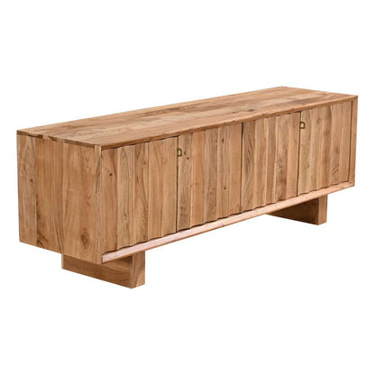 Primo International - Marisol 71 in. Natural Wood 4 Door TV Stand - 64725 veiw 1