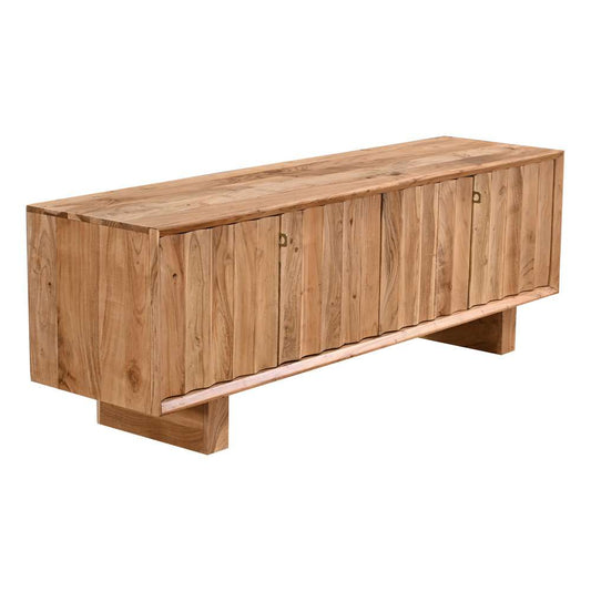 Primo International - Marisol 71 in. Natural Wood 4 Door TV Stand - 64725 veiw 1