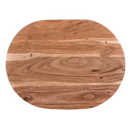 Primo International - Miro Wood Oval Coffee Table - 59529 veiw 5