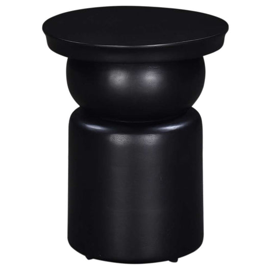 Primo International - Natoli Brown Wood Round Pedestal Side Table - 59633 veiw 1