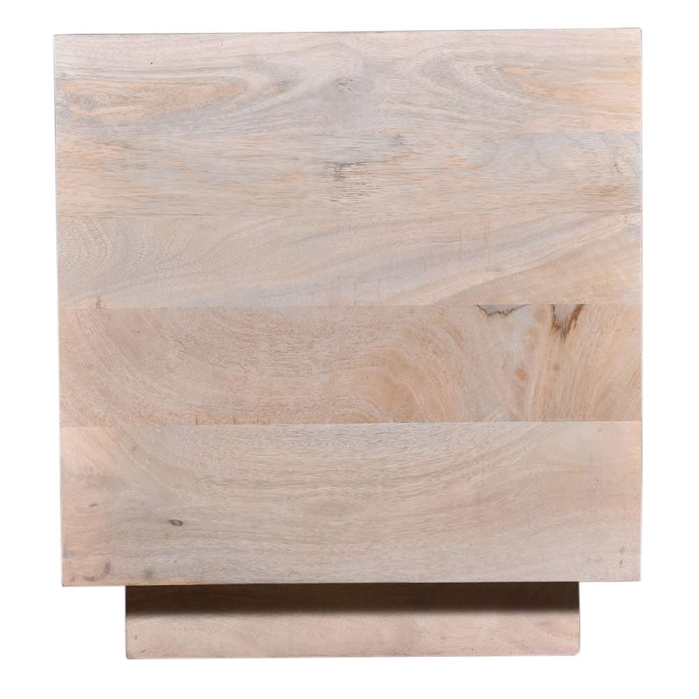 Primo International - Oasis 20 in. Wood and Marble Side Table - 59593 veiw 4