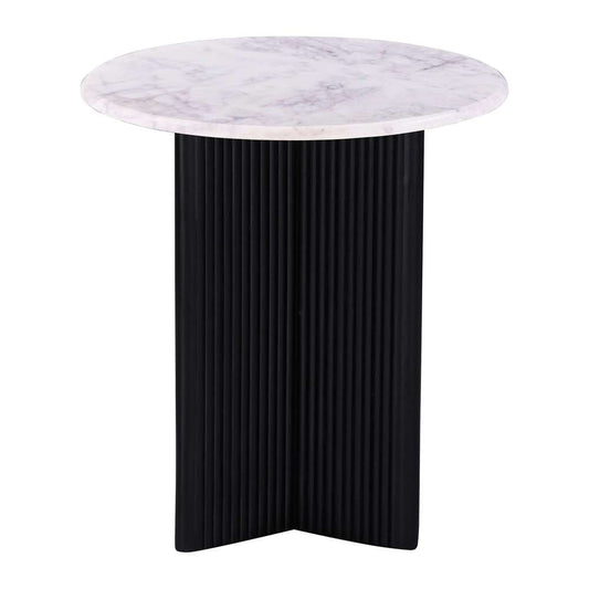 Primo International - Pearce 20 in. Mable Topped Pedestal Side Table - 62965 veiw 1
