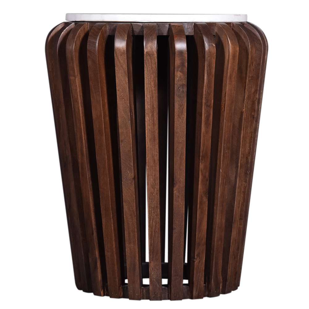 Primo International - Reeves Brown Wood and Marble Coffee Table - 57715 veiw 3