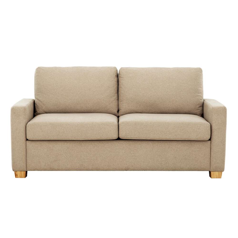 Primo International - Reign Beige 73 in. Convertible Full Sleeper Sofa with USB Port - 60521 veiw 1