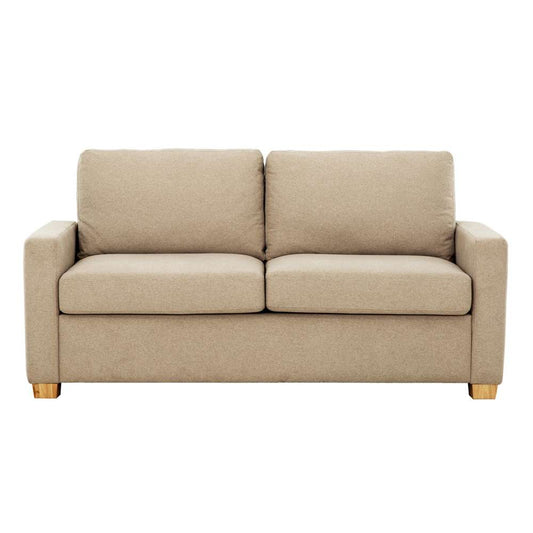 Primo International - Reign Beige 73 in. Convertible Full Sleeper Sofa with USB Port - 60521 veiw 1