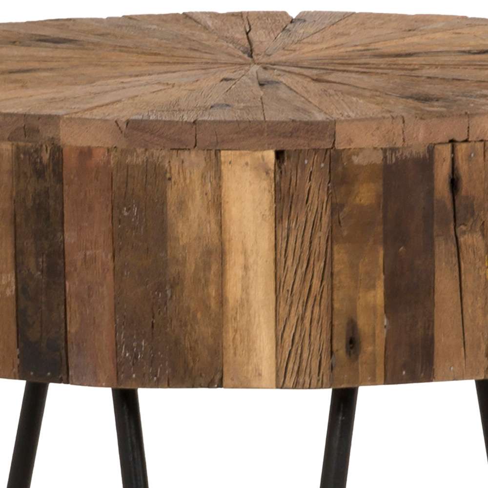 Primo International - Sawyer 22 in. Round Reclaimed Wood End Table - 37116 veiw 4