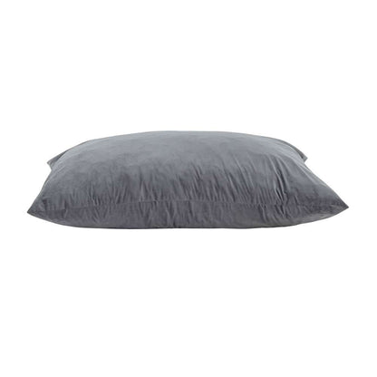 Primo International - Sealy® Ettie Velour Medium Memory Foam Grey Bean Bag - 60546 veiw 1