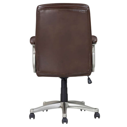 Primo International - Sealy® Hugo Mid Back Brown Faux Leather Swivel Office Chair - 63078 veiw 4