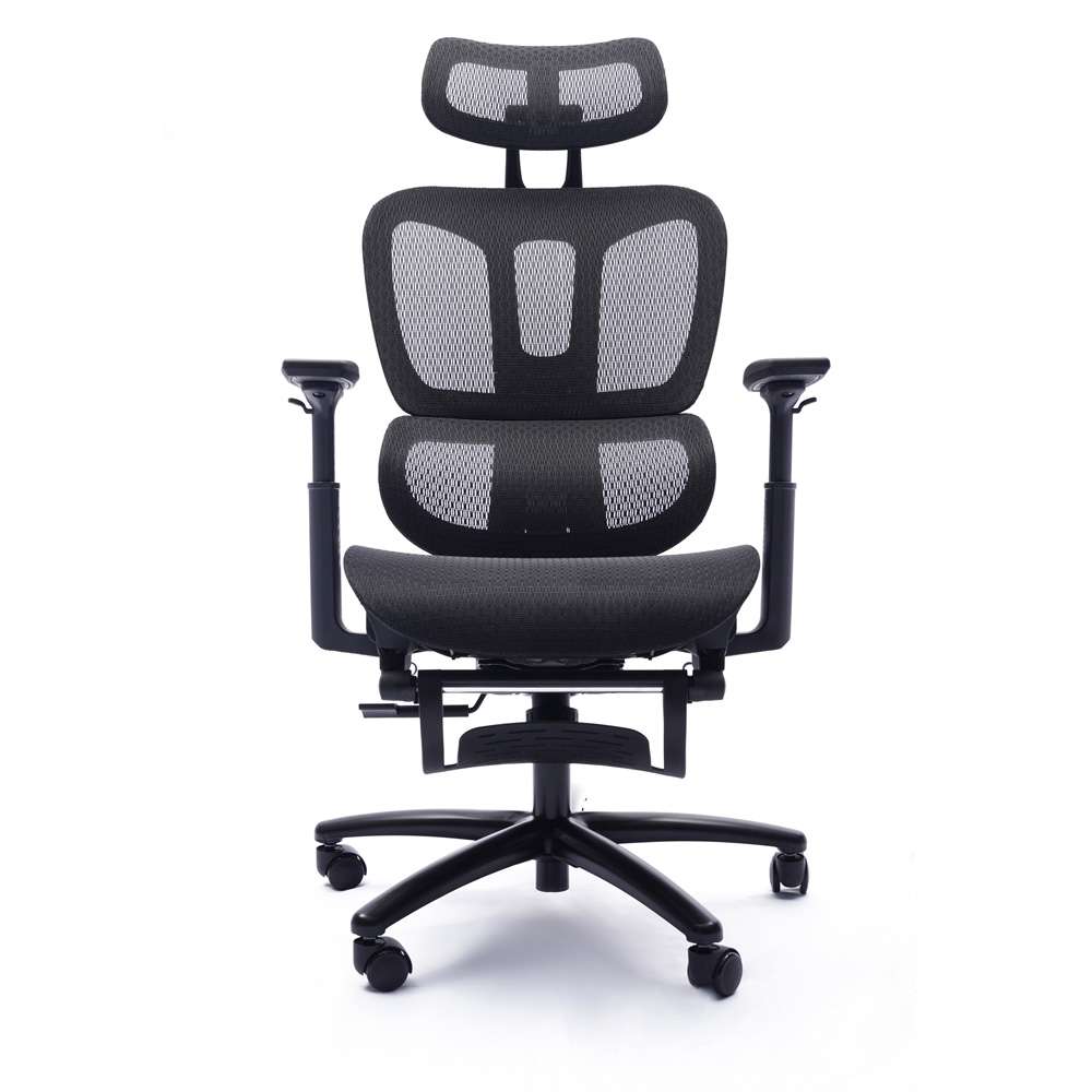 Primo International - Sealy® Huxley Adjustable Ergonomic Black Mesh Office Chair - 63080 veiw 1