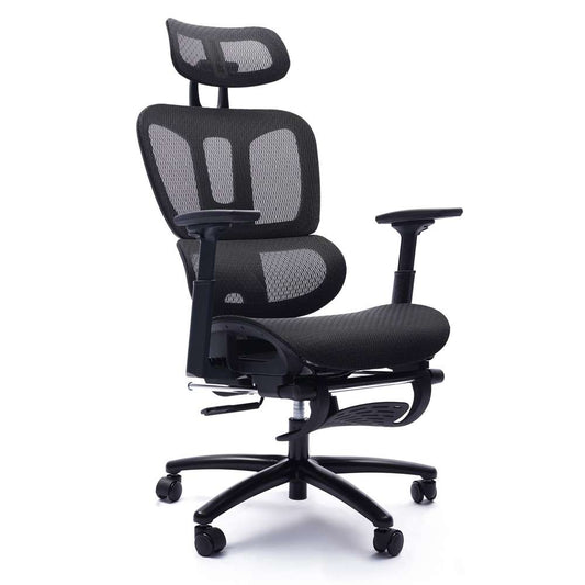 Primo International - Sealy® Huxley Adjustable Ergonomic Black Mesh Office Chair - 63080 veiw 2