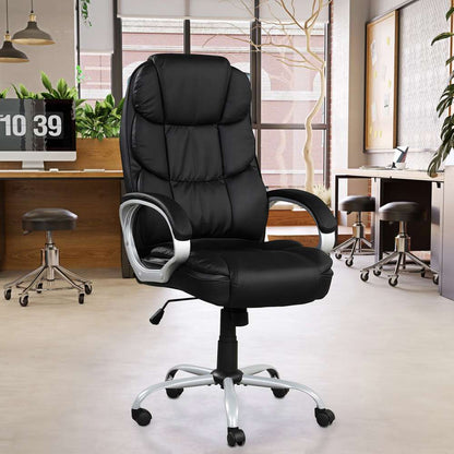 Primo International - Sealy® Kronos Black PU High Back Office Task Chair - 63075 veiw 4