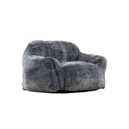 Primo International - Sealy® Tore Faux Fur Blue Memory Foam Bean Bag - 60446 veiw 2