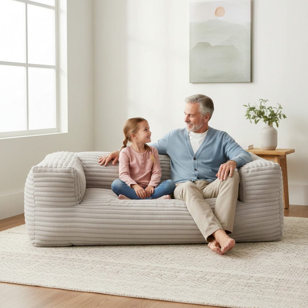 Primo International - Sealy® Redd Courduroy Memory Foam Bean Bag Sofa - 65800 view 8