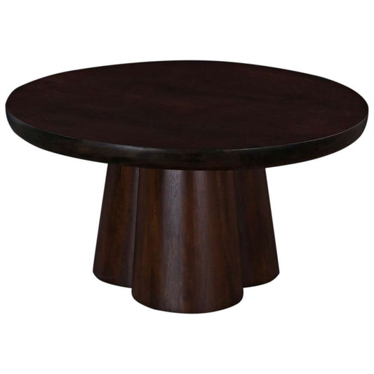 Primo International - Senna 31 in. Wood Round Pedestal Coffee Table - 68254 veiw 2