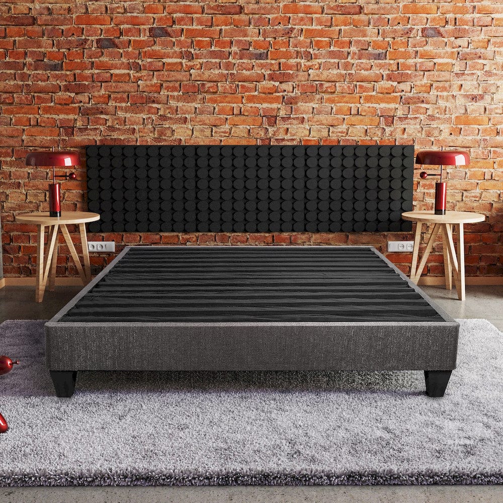 Primo International - Speedy Grey 14 in. Platform Mattress Foundation, Twin - 38233 view 4
