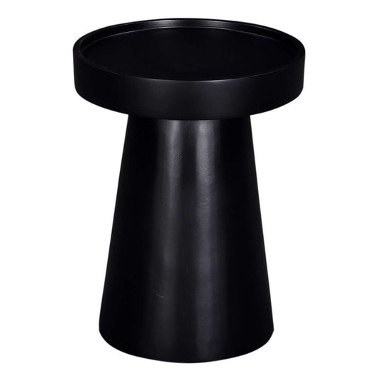 Primo International - Zinnia 16 in. Black Wood Pedestal Side Table - 58575 veiw 1