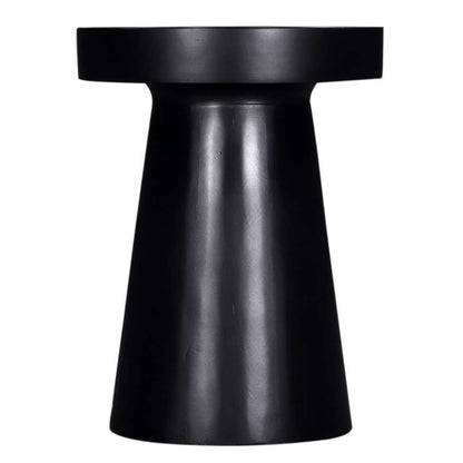Primo International - Zinnia 16 in. Black Wood Pedestal Side Table - 58575 veiw 2