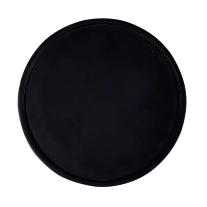 Primo International - Zinnia 16 in. Black Wood Pedestal Side Table - 58575 veiw 5