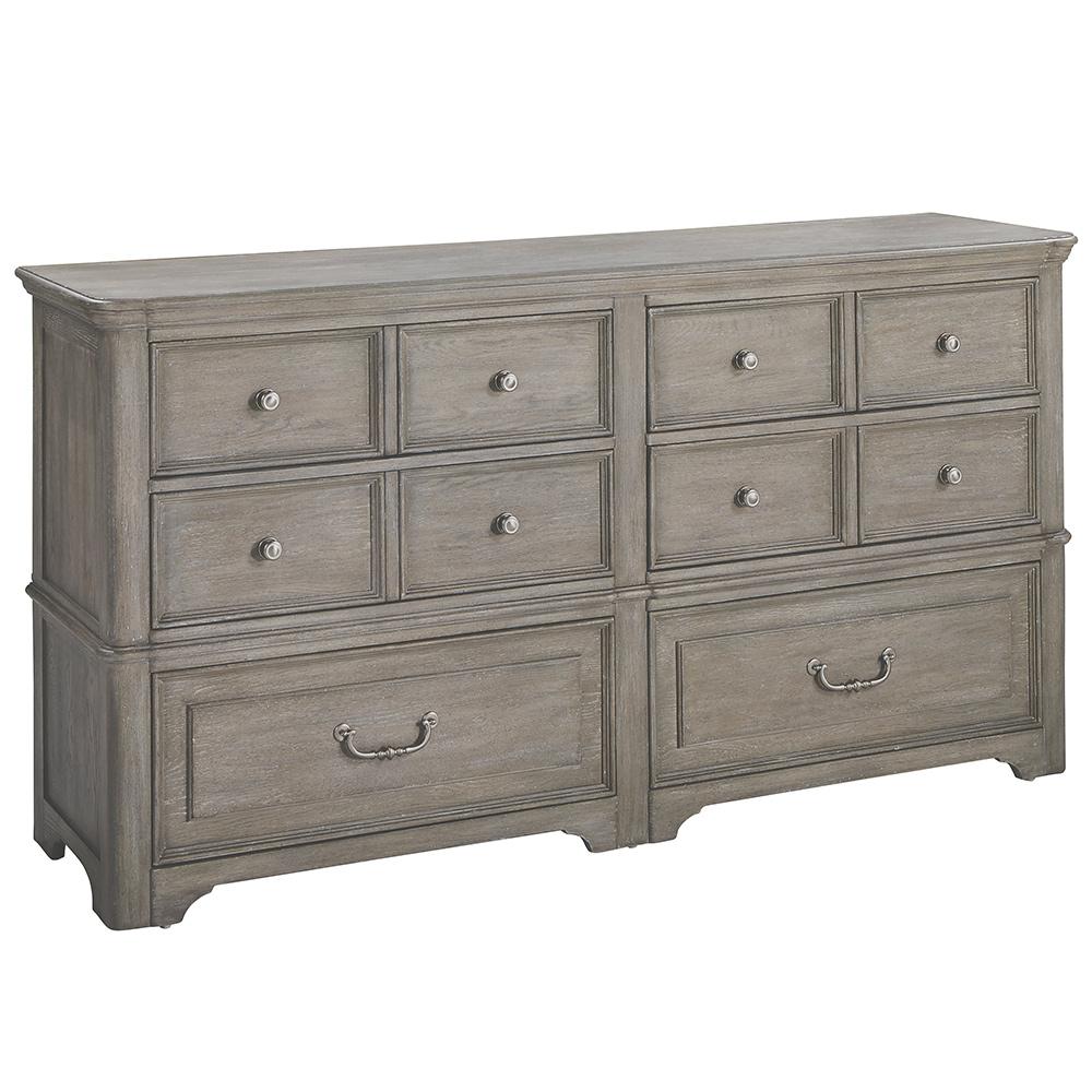 Pulaski - Abbotts Glen 6 Drawer Dresser in Windmill Grey - P385100_CLOSEOUT veiw 1