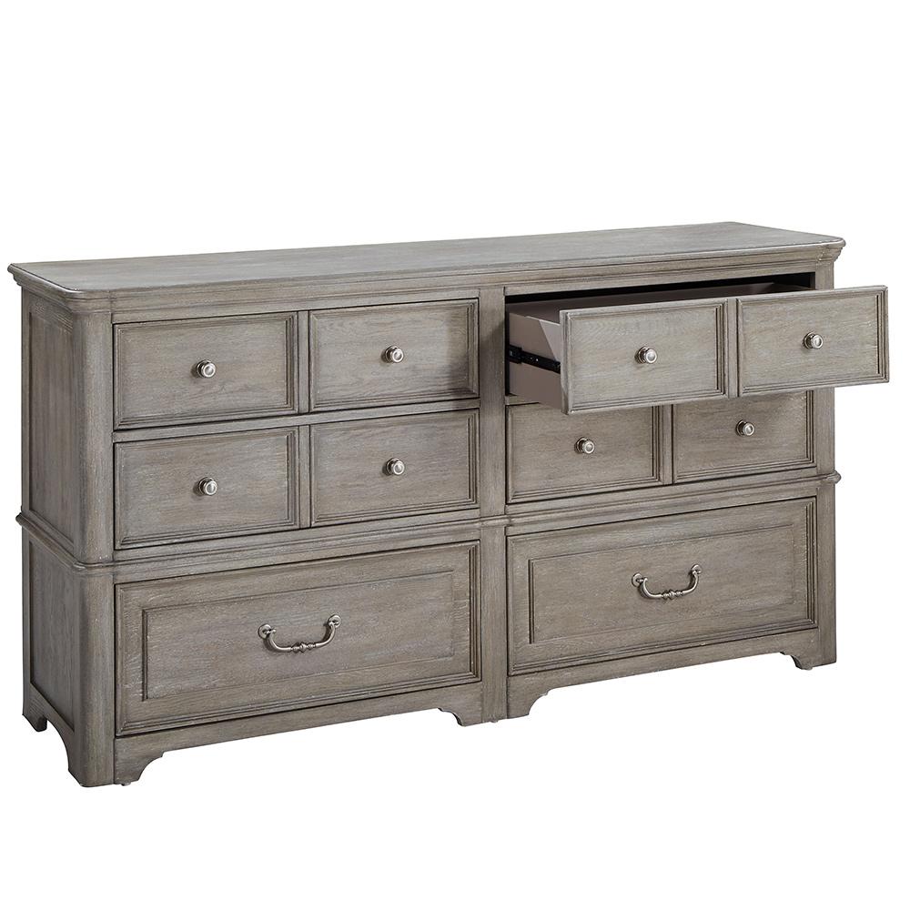Pulaski - Abbotts Glen 6 Drawer Dresser in Windmill Grey - P385100_CLOSEOUT veiw 3