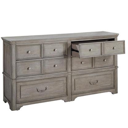 Pulaski - Abbotts Glen 6 Drawer Dresser in Windmill Grey - P385100_CLOSEOUT veiw 3