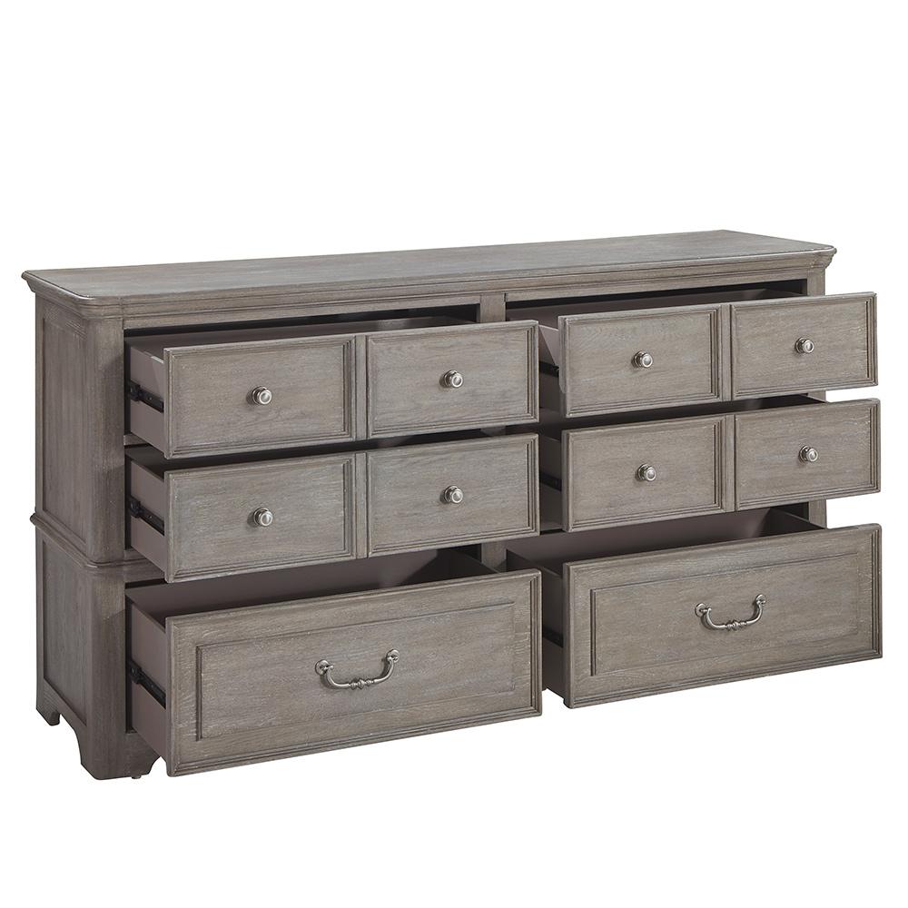 Pulaski - Abbotts Glen 6 Drawer Dresser in Windmill Grey - P385100_CLOSEOUT veiw 4