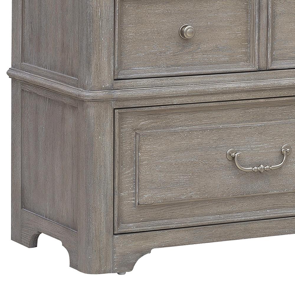 Pulaski - Abbotts Glen 6 Drawer Dresser in Windmill Grey - P385100_CLOSEOUT veiw 7