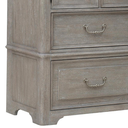 Pulaski - Abbotts Glen 8 Drawer Master Chest with Cabinets in Windmill Grey - P385-BR-K11_CLOSEOUT veiw 5