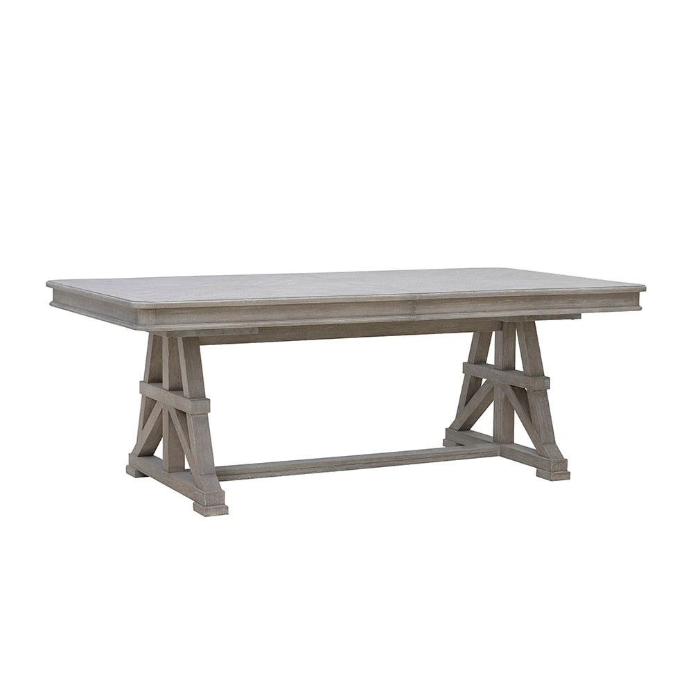 Pulaski - Abbotts Glen Trestle Dining Table in Windmill Grey - P385-DR-K1