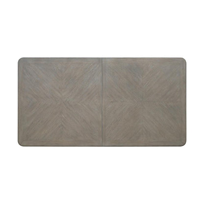 Pulaski - Abbotts Glen Trestle Dining Table in Windmill Grey - P385-DR-K1 veiw 2