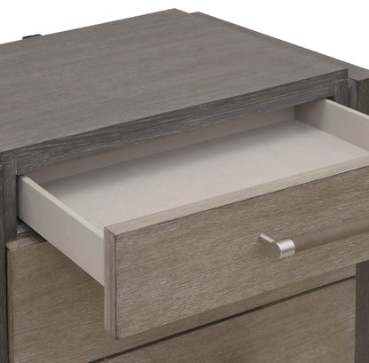 Pulaski - Anderson Park Moose Trail And Frontier Brown 3 Drawer Nightstand - P402140 view 4