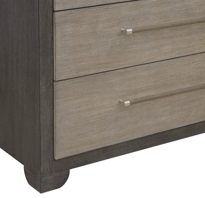 Pulaski - Anderson Park Moose Trail And Frontier Brown 5 Drawer Chest - P402124 view 4