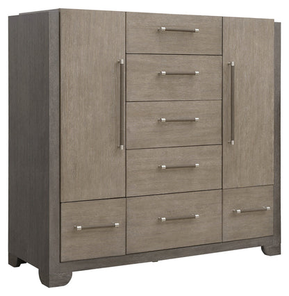 Pulaski - Anderson Park Moose Trail And Frontier Brown 5 Drawer Master Chest - P402125 view 1