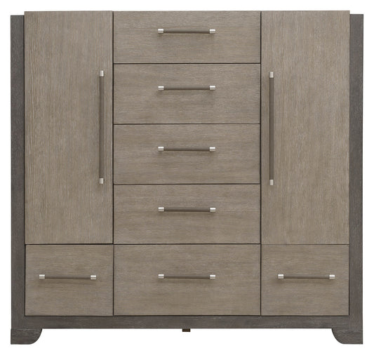 Pulaski - Anderson Park Moose Trail And Frontier Brown 5 Drawer Master Chest - P402125 view 2