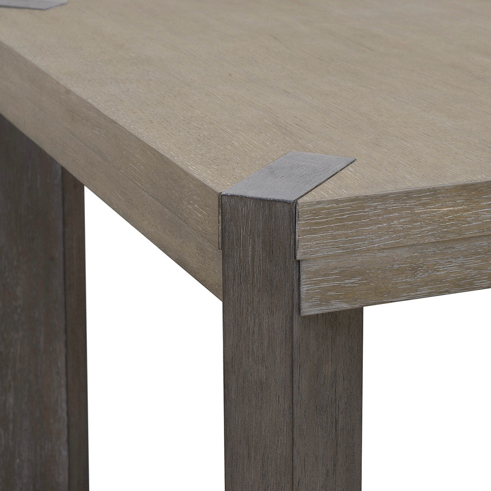 Pulaski - Anderson Park Moose Trail And Frontier Brown Leg Dining Table - P402240 view 6