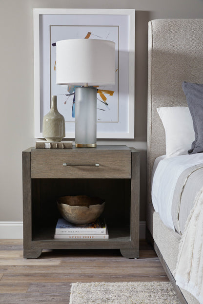 Pulaski - Anderson Park Moose Trail And Frontier Brown Open Nightstand - P402141 view 1
