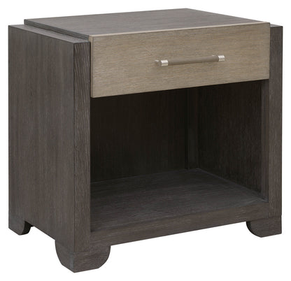 Pulaski - Anderson Park Moose Trail And Frontier Brown Open Nightstand - P402141 view 2
