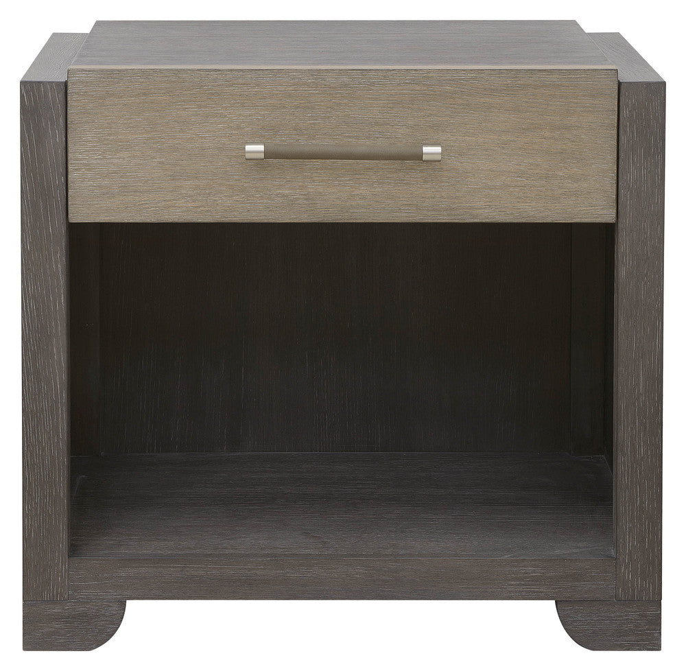 Pulaski - Anderson Park Moose Trail And Frontier Brown Open Nightstand - P402141 view 3