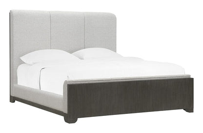 Pulaski - Anderson Park Moose Trail And Frontier Brown Queen Upholstered Bed - P402-BR-K1 view 1