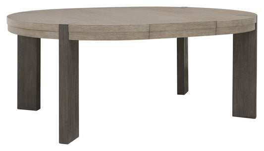 Pulaski - Anderson Park Moose Trail And Frontier Brown Round Dining Table - P402230 view 2