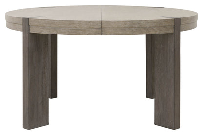 Pulaski - Anderson Park Moose Trail And Frontier Brown Round Dining Table - P402230 view 3