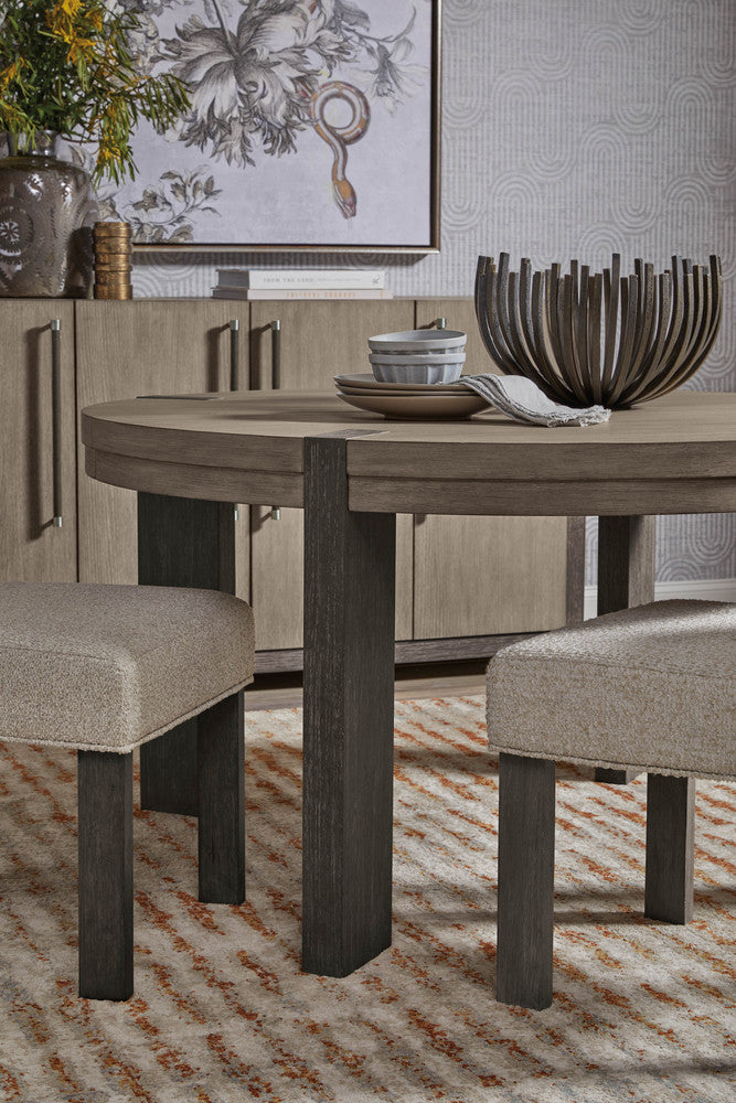 Pulaski - Anderson Park Moose Trail And Frontier Brown Round Dining Table - P402230 view 5