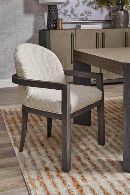 Pulaski - Anderson Park Moose Trail And Frontier Brown Upholstered Host Chair - P402275 view 1
