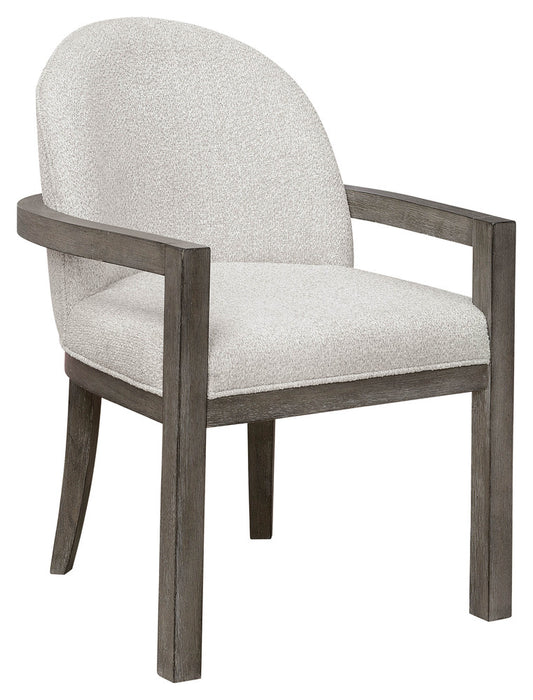 Pulaski - Anderson Park Moose Trail And Frontier Brown Upholstered Host Chair - P402275 view 2
