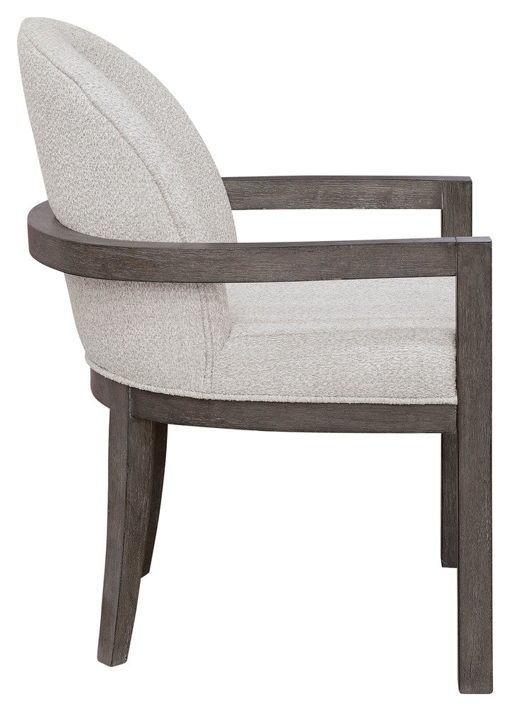 Pulaski - Anderson Park Moose Trail And Frontier Brown Upholstered Host Chair - P402275 view 4