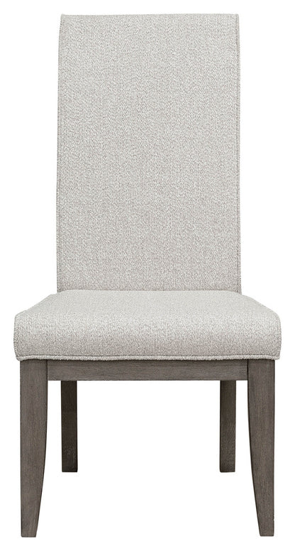 Pulaski - Anderson Park Moose Trail And Frontier Brown Upholstered Side Chair Two Pack - P402270 view 2