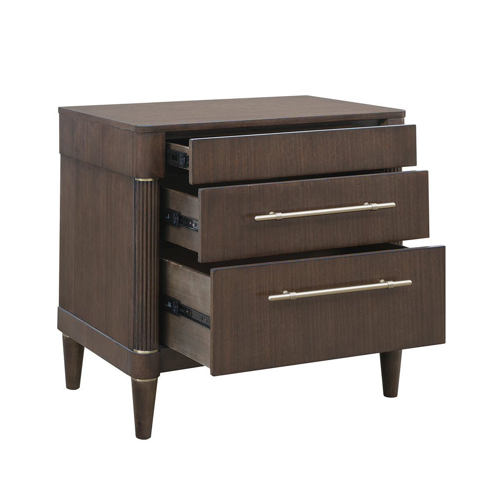 Pulaski - Asher Park 3 Drawer Nightstand - P393140 view 3