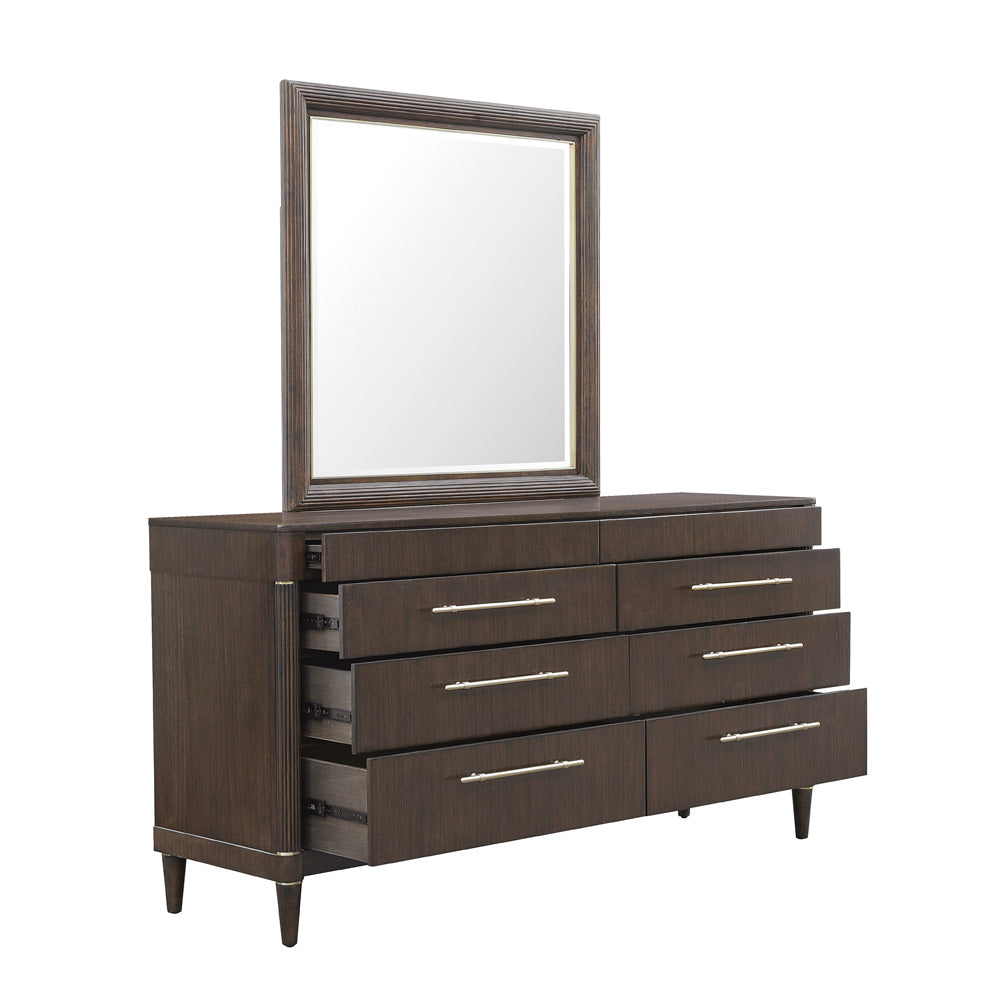 Pulaski - Asher Park 8 Drawer Dresser with Mirror - P393100_P393110 view 2